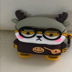 Cute Tiger Cartoon AirPods Case